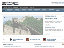 Tablet Screenshot of guangzhoulawfirm.com